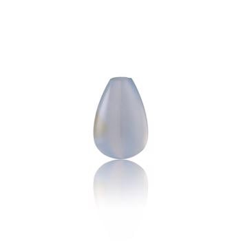 Grå-blå Agat - små sten dit smykke æg - Blicher Fuglsang